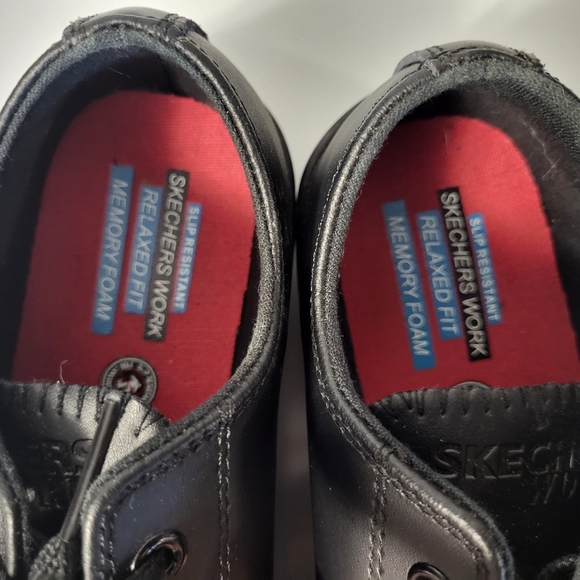 Skechers Work Sneakerss Leather Slip Resistant - Picture 3 of 11